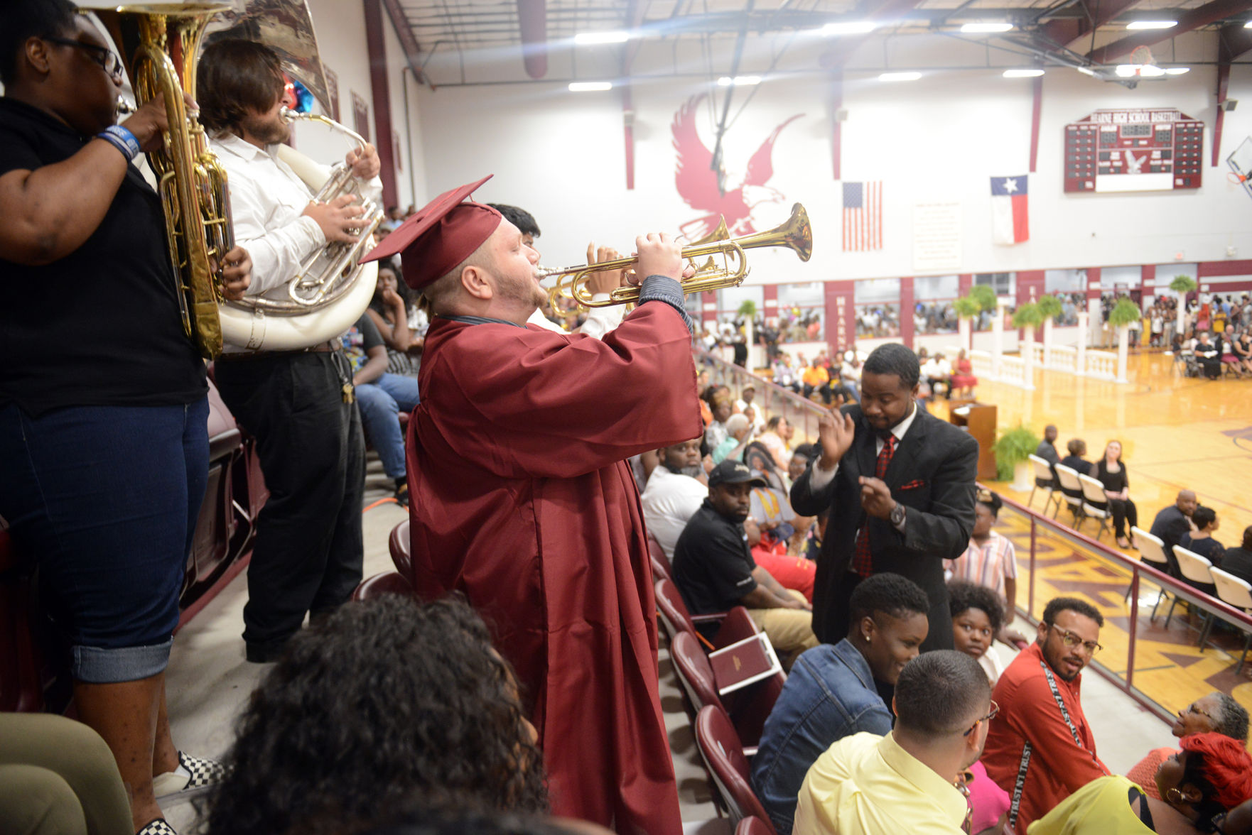 Hearne High School graduation